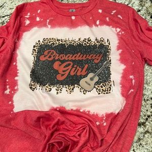 Bleached, sublimated Tshirt